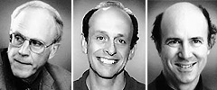 David Gross, David Politzer and Frank Wilczek