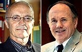 Fin Kydland and Edward Prescott 