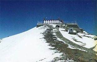 A view of the Shikari temple
