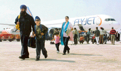 Tourist arrival has picked up considerably at the airport, opening the holy city to the world