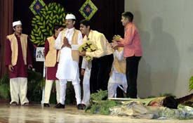 A scene of a play 