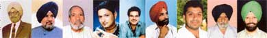Prof Mohan Singh, Dr Sarup Singh Alag, Sanmukh Azaad, Balkar Sidhu, Tejwant Kittu, Ulfat Bajwa, Ravinder Rangowal, Harjit Singh Dopar, Dr Baldev Singh who will be honoured at Prof Mohan Singh Mela to be held on October 20 at Punjabi Bhavan