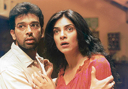 Sushmita Sen and Chakravarthy in Ram Gopal Varmas Vaastu Shastra.