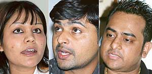 Sonu Kakkar, Santokh Singh and Krishna in Chandigarh 