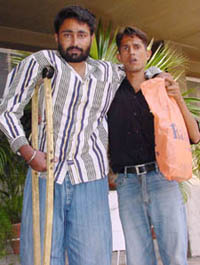 A crippled Buta Singh fighting a lone battle