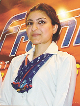 Actor Soha Ali Khan, the new brand ambassador of an air-hostess training institute at a press conference in the Capital on Thursday.
