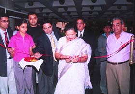 Mayor Kamlesh inaugurates the fair, "Her world" at Hotel Shivalikview, Sector 17