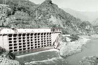 Silt in the Sutlej