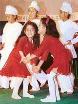 Students of Sacred Souls School perform at the annual function of the school in Kharar 