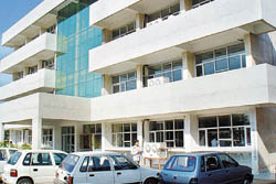 The new building