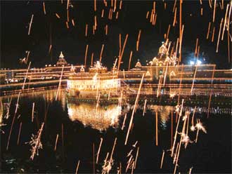 Dal-roti ghar di, Divali Amristar di