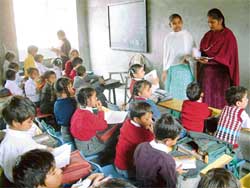 Andh Vidyalaya was set up in 1923