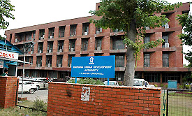 The Haryana Urban Development Authority office in Panchkula