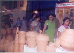 The Chandigarh Pavilion at the 24th India International Trade Fair-2004 in Pragati Maidan, New Delhi.