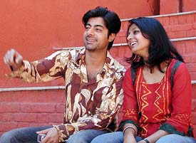 Bollywood stars Nandita Das and Sushant Singh