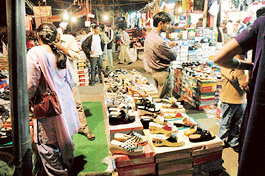 encroachments back in place in the evening at the same place