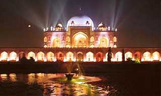 Humayuns Tomb wears a fairlyland look for the Aga Khan Award for Architecture function