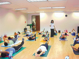 Bollywood aerobics are a hit with many Indians living in the USA