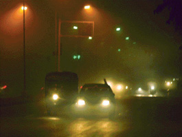 Sudden foggy conditions in the city mystified even the officials of the meterological department in Chandigarh on Sunday evening.