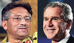 Gen Musharraf seems to have become indispensable in the US game plan for the region