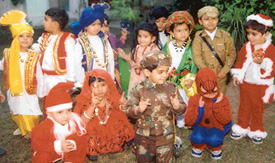 Little Angel Nursery School celebrated its annual cultural and fancy dress competition on Friday