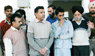 The accused in police custody