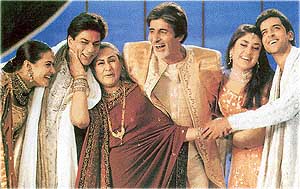 A still from Kabhi Khushi Kabhi Gham