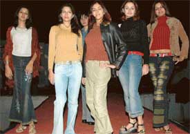 Models sashay at Glamour and More-2004 fashion show at Mohali Club in Phase XI on Sunday