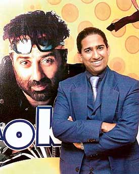 Prof Arindam Chaudhary who was in the city to promote his forthcoming movie Rok Sako To Rok Lo on Monday