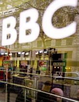 The BBCs Bush House building is seen on the day the company announces one of the biggest shake-ups in its 82-year history, in London, Tuesday. 