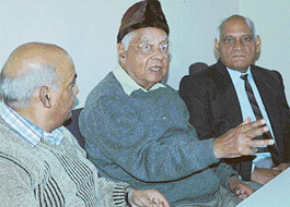 Speakers at a seminar on ' Planned Development of Chandigarh Periphery' organised at the Indian Institute of Architects, Sector 35, Chandigarh, on Sunday.