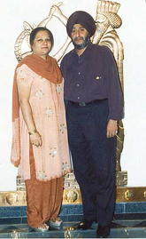 File photo of Kultaran Singh and his wife Damanpal Kaur