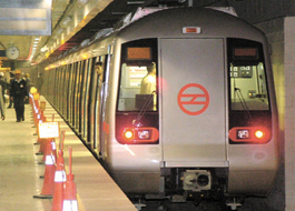 Prime Minister Manmohan Singh to open four-km-long first underground section on Sunday. 