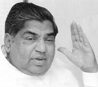 Chief Minister Dharam Singh