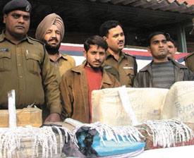 A parcel consignment containing 214 kg silver, which was seized by the Railway Police Force at New Delhi Railway Station in the Capital on Sunday