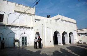 The kothi of the erstwhile Nawabs of Raikot, where Ganga Sagar was kept for public display before Partition