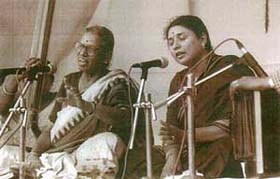 Vasundhara and Kalapini Komkali