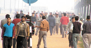 Govt employees had a field day in the winter sun on Rajpath in their working hours.