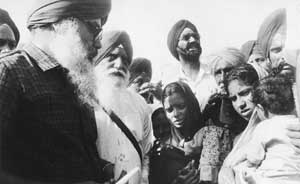 Tohra with 1984 Delhi riot widows