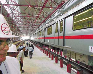 Delhi Metro continues to attract visitors from far and wide.