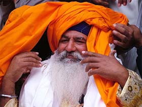 Baba Ram Singh, who was installed as Jathedar of the breakaway faction of the Taksal at Sangrai near Batala