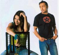 Koel Puri and Rahul Bose in White Noise