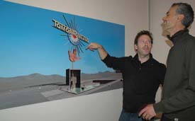 Australian artist Callum Morton and curator Stuart Koop mount "Tomorrow Land", a unique show in Chandigarh's architecture, at Government Museum and Art Gallery in Sector 10