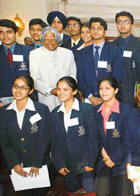 Kalam with students