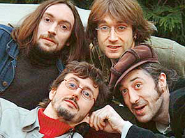 Artistes of leading French rock band Matmatah in Chandigarh on Monday.