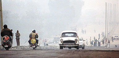 A new road from Noida crossing to ITO was opened to traffic in the Capital on Monday.