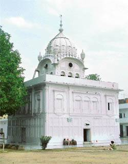 Gurdwara Pipli Sahib, Amritsar, where Bhai Gurdas used to preach to the sangat