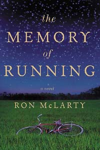 Ron McLartys book, The Memory of Running, is the novelists first published work after he wrote nine others. McLartys book was published after novelist Stephen King gave the audio version of the book an endorsement. 
