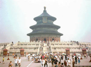 The Temple of Heaven is Beijings most famous landmark