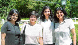 From Left: Monika Jain, Rameeta, Radhika and Leena